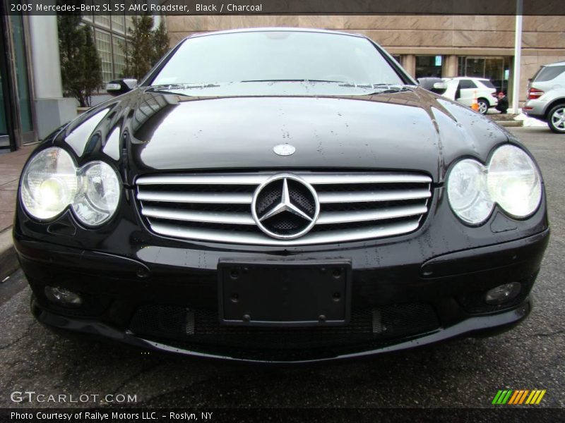 Black / Charcoal 2005 Mercedes-Benz SL 55 AMG Roadster