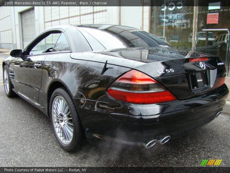 Black / Charcoal 2005 Mercedes-Benz SL 55 AMG Roadster