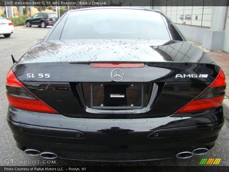 Black / Charcoal 2005 Mercedes-Benz SL 55 AMG Roadster