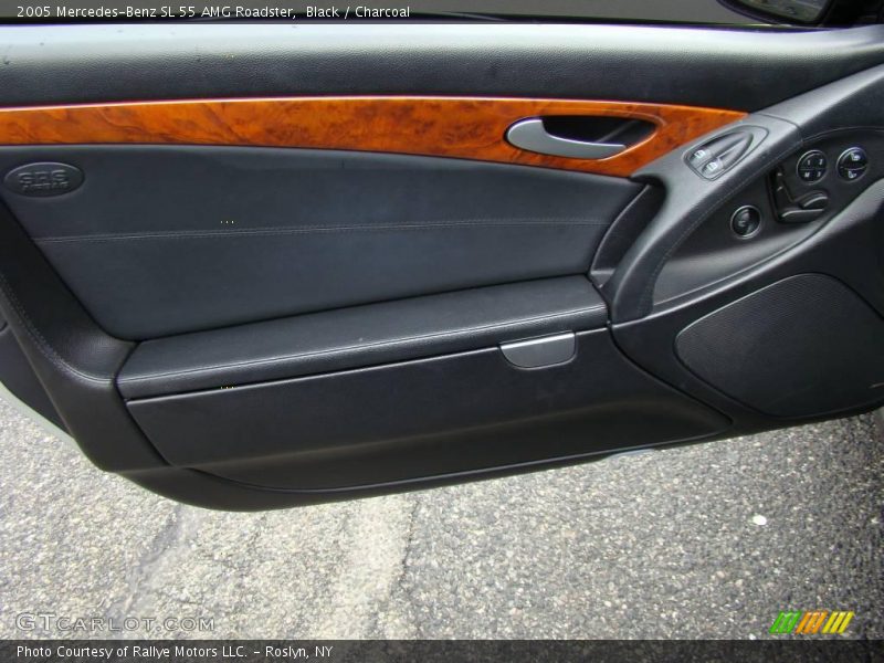Black / Charcoal 2005 Mercedes-Benz SL 55 AMG Roadster
