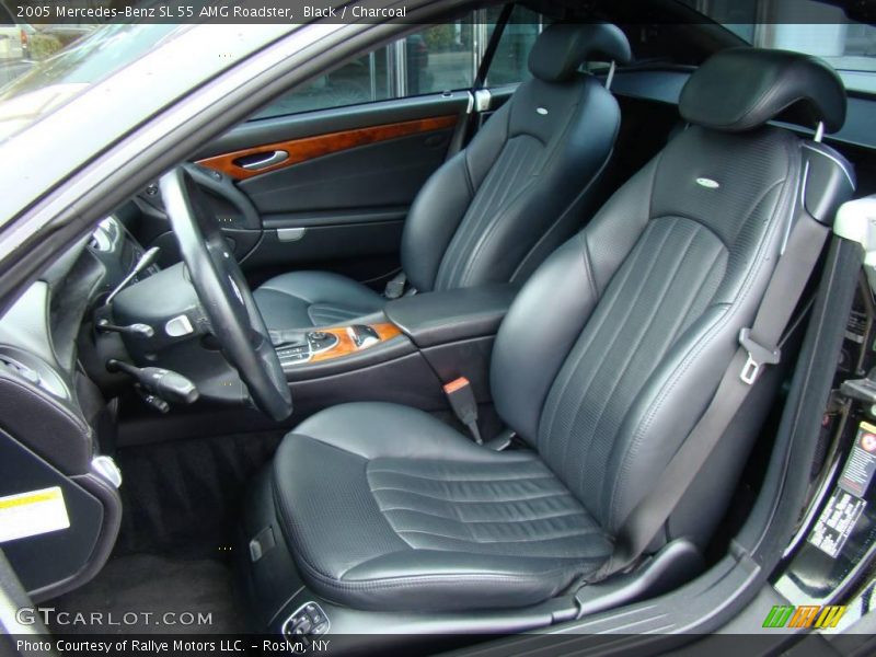 Black / Charcoal 2005 Mercedes-Benz SL 55 AMG Roadster