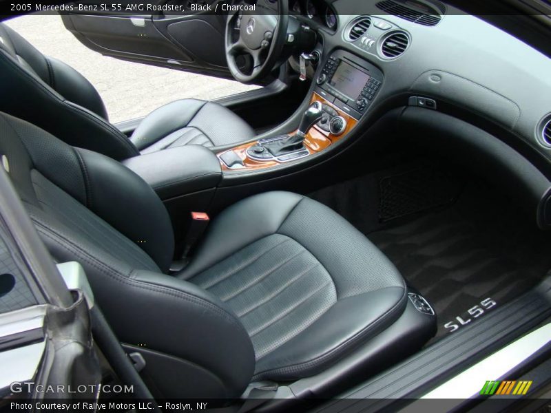 Black / Charcoal 2005 Mercedes-Benz SL 55 AMG Roadster