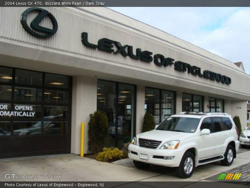 Blizzard White Pearl / Dark Gray 2004 Lexus GX 470