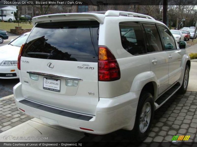 Blizzard White Pearl / Dark Gray 2004 Lexus GX 470