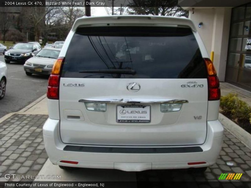 Blizzard White Pearl / Dark Gray 2004 Lexus GX 470