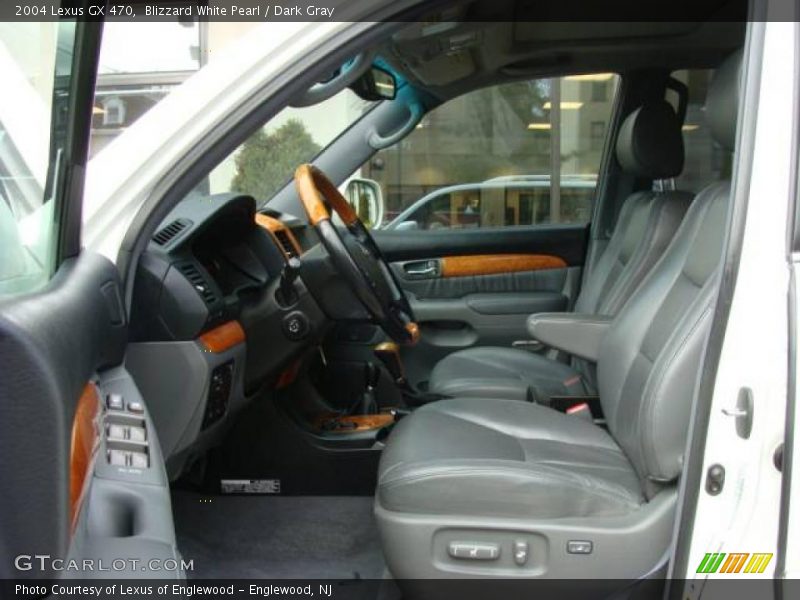Blizzard White Pearl / Dark Gray 2004 Lexus GX 470