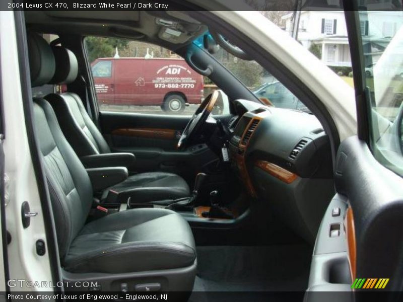 Blizzard White Pearl / Dark Gray 2004 Lexus GX 470