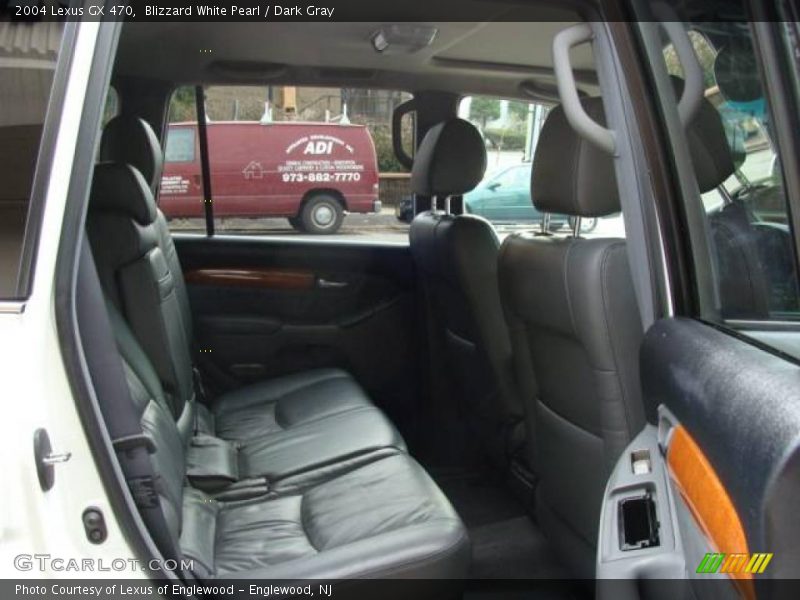 Blizzard White Pearl / Dark Gray 2004 Lexus GX 470
