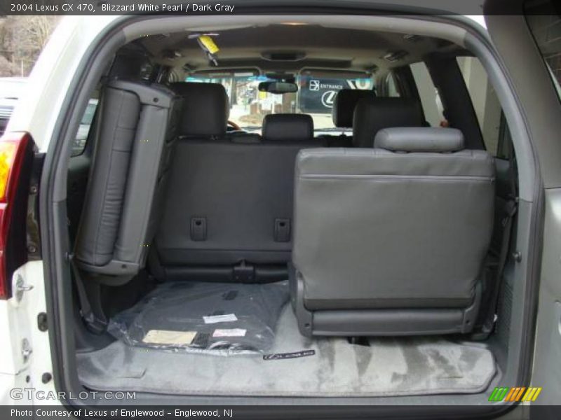 Blizzard White Pearl / Dark Gray 2004 Lexus GX 470
