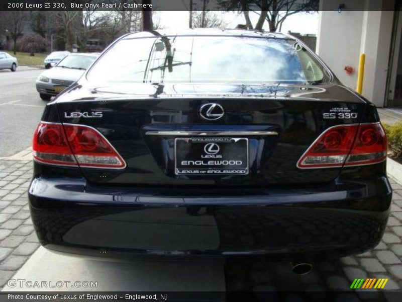 Blue Onyx Pearl / Cashmere 2006 Lexus ES 330