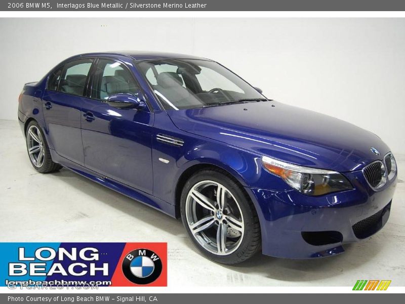 Interlagos Blue Metallic / Silverstone Merino Leather 2006 BMW M5