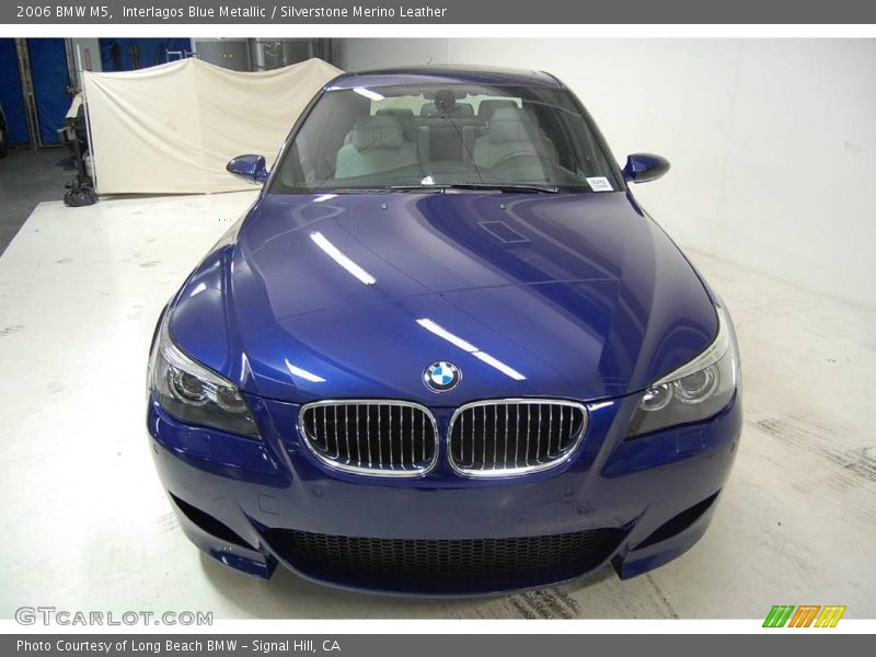 Interlagos Blue Metallic / Silverstone Merino Leather 2006 BMW M5