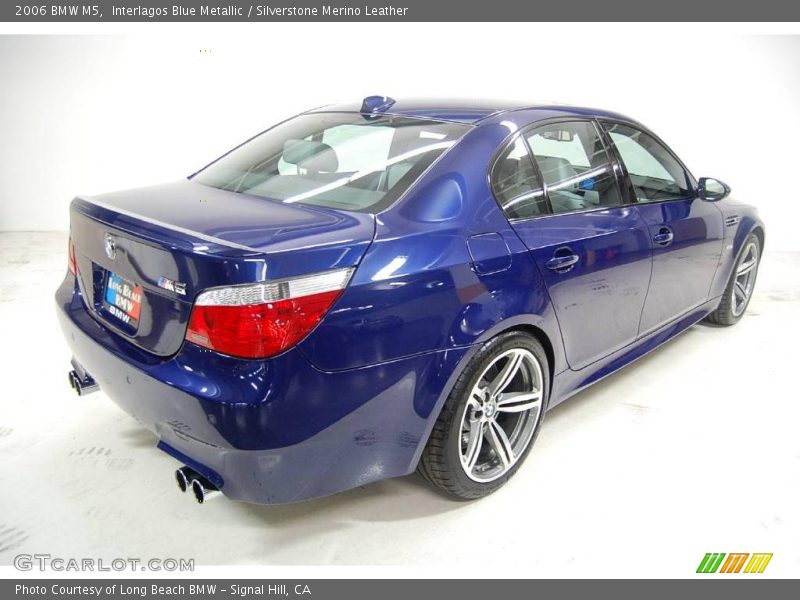 Interlagos Blue Metallic / Silverstone Merino Leather 2006 BMW M5