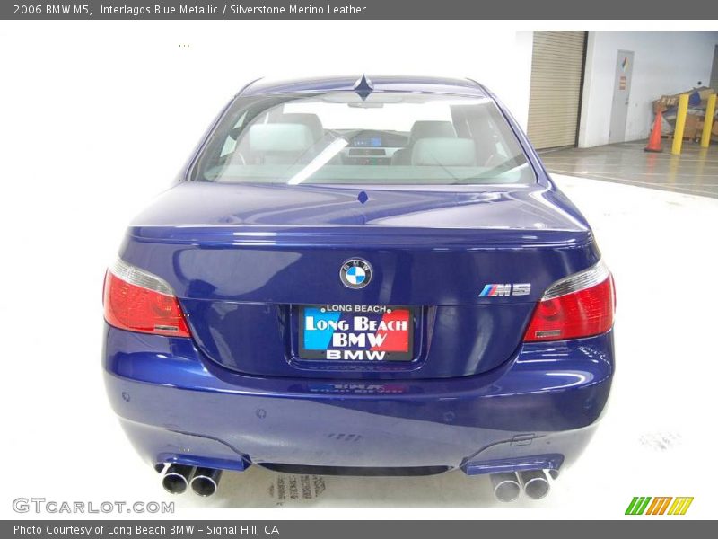 Interlagos Blue Metallic / Silverstone Merino Leather 2006 BMW M5