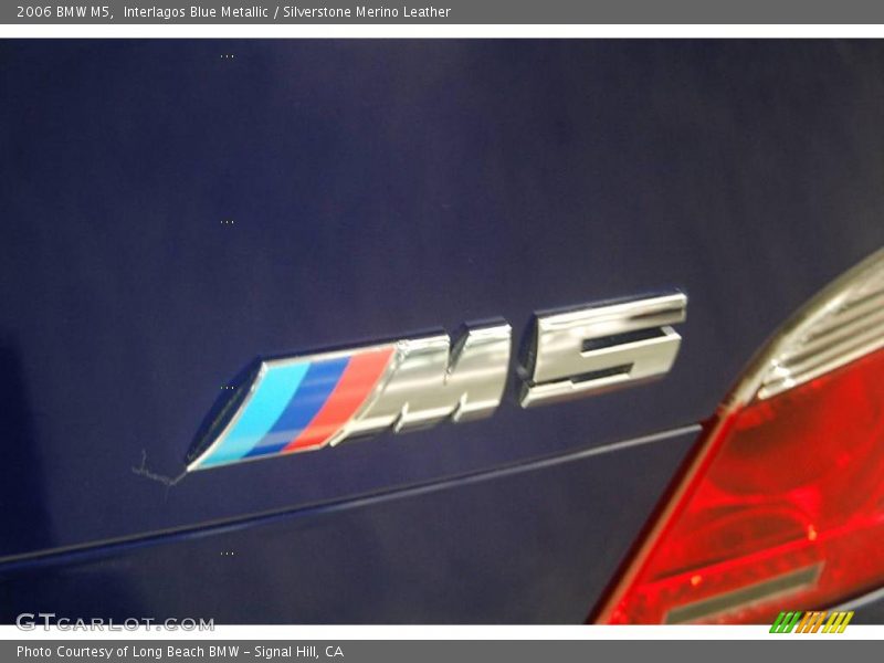 Interlagos Blue Metallic / Silverstone Merino Leather 2006 BMW M5