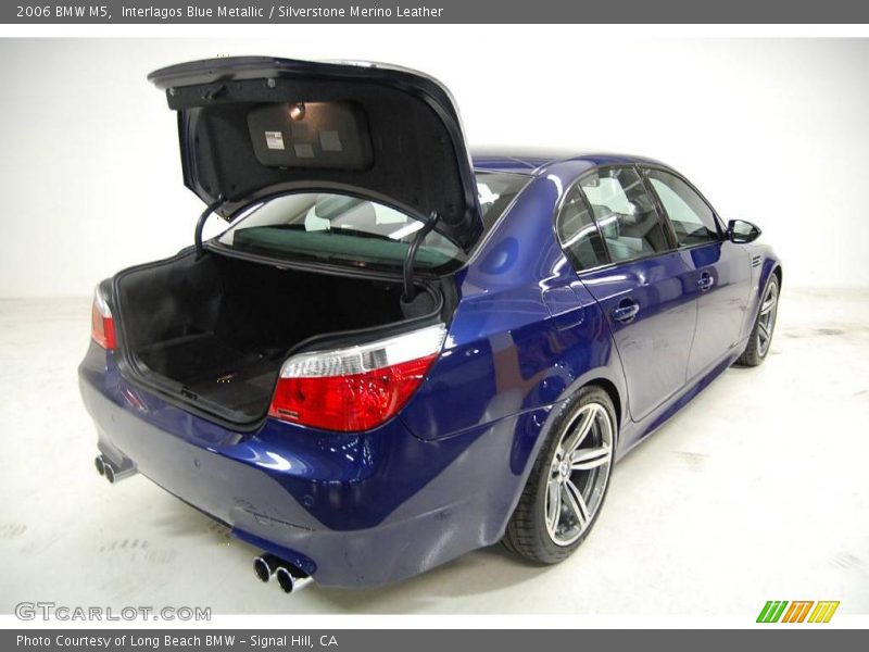 Interlagos Blue Metallic / Silverstone Merino Leather 2006 BMW M5