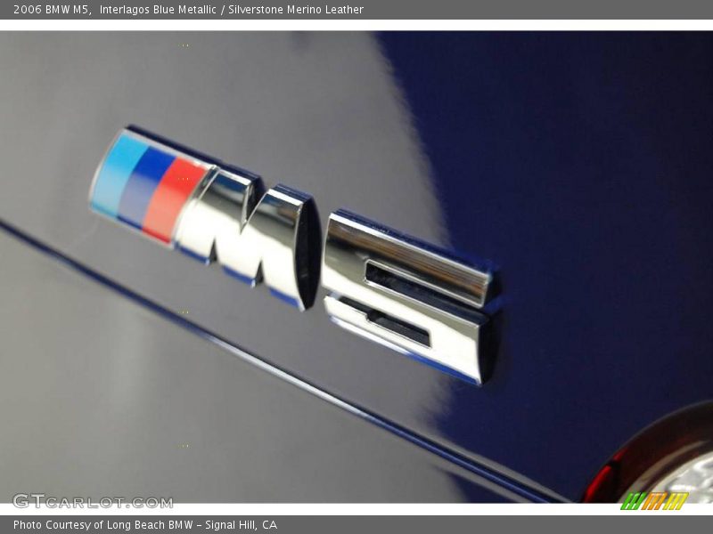 Interlagos Blue Metallic / Silverstone Merino Leather 2006 BMW M5