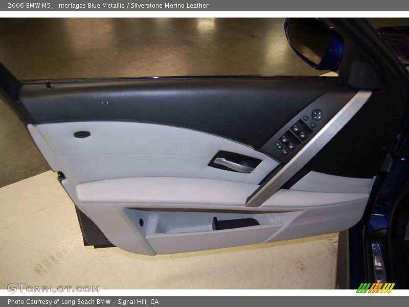 Interlagos Blue Metallic / Silverstone Merino Leather 2006 BMW M5