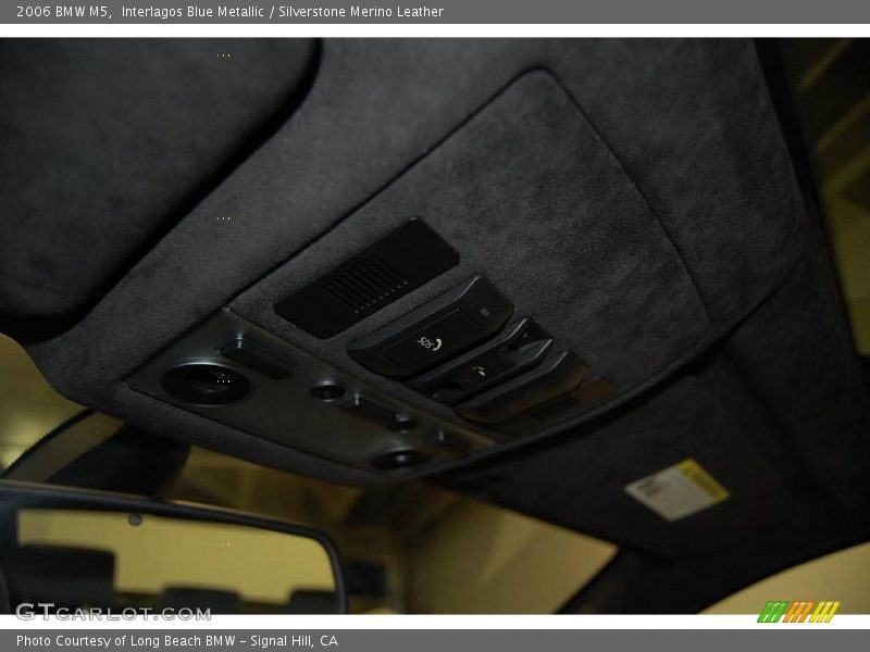Interlagos Blue Metallic / Silverstone Merino Leather 2006 BMW M5