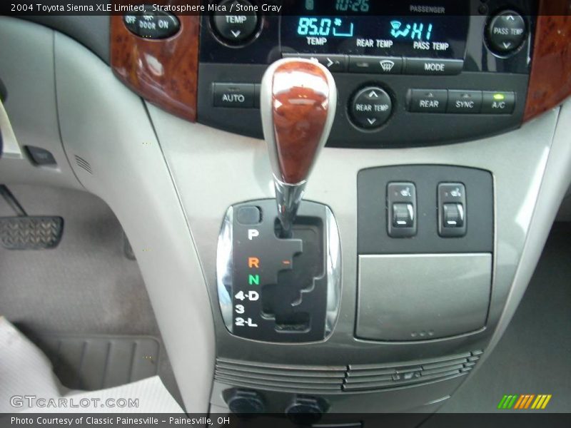 Stratosphere Mica / Stone Gray 2004 Toyota Sienna XLE Limited