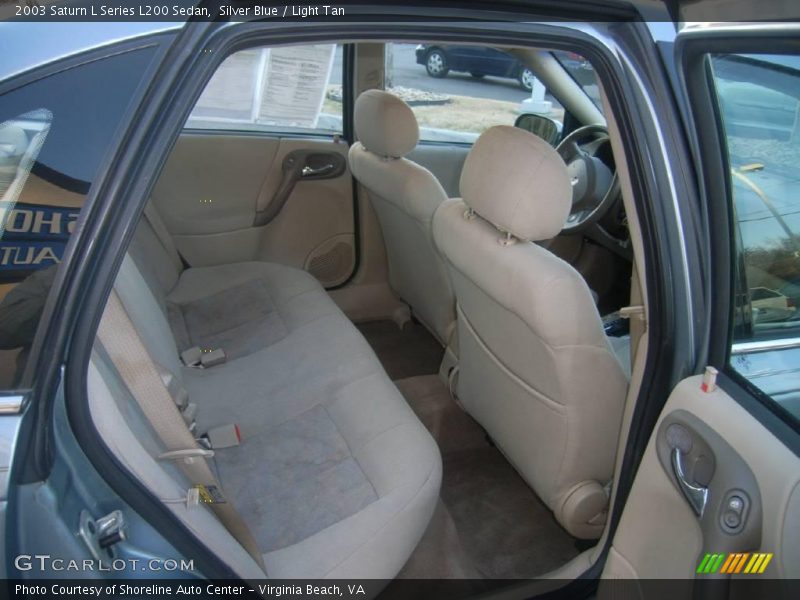 Silver Blue / Light Tan 2003 Saturn L Series L200 Sedan