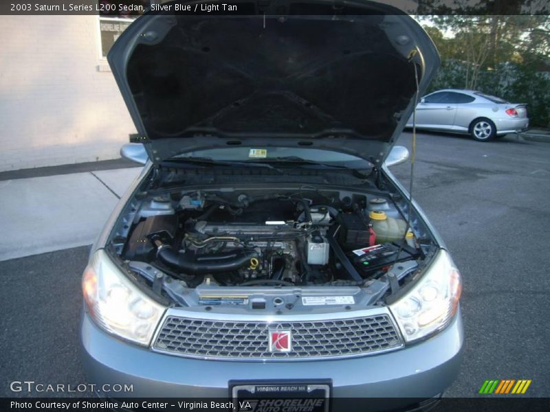 Silver Blue / Light Tan 2003 Saturn L Series L200 Sedan