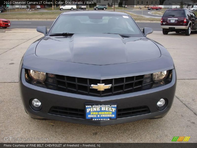 Cyber Gray Metallic / Black 2010 Chevrolet Camaro LT Coupe