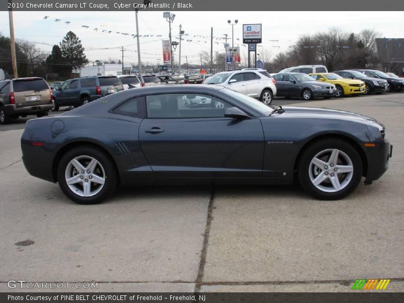 Cyber Gray Metallic / Black 2010 Chevrolet Camaro LT Coupe