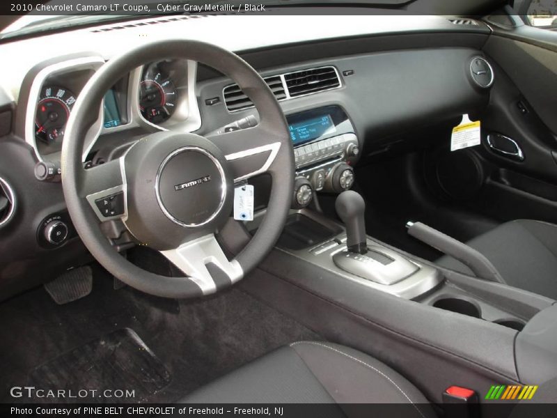Cyber Gray Metallic / Black 2010 Chevrolet Camaro LT Coupe