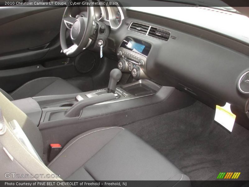 Cyber Gray Metallic / Black 2010 Chevrolet Camaro LT Coupe