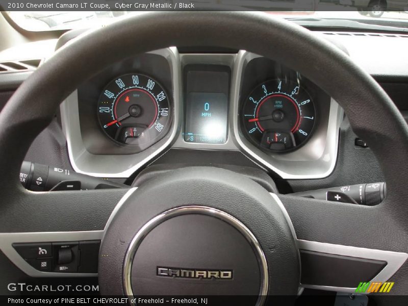 Cyber Gray Metallic / Black 2010 Chevrolet Camaro LT Coupe