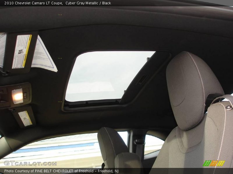 Cyber Gray Metallic / Black 2010 Chevrolet Camaro LT Coupe