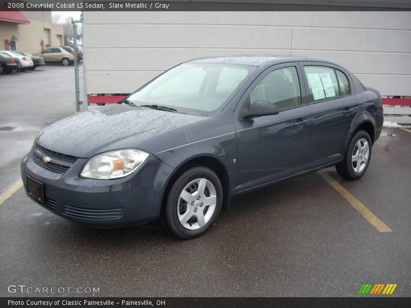 Slate Metallic / Gray 2008 Chevrolet Cobalt LS Sedan