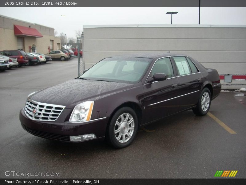 Crystal Red / Ebony 2009 Cadillac DTS