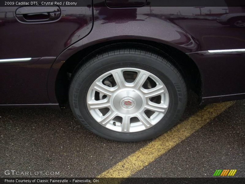 Crystal Red / Ebony 2009 Cadillac DTS