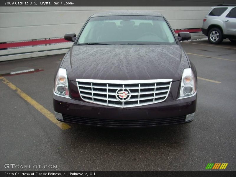 Crystal Red / Ebony 2009 Cadillac DTS