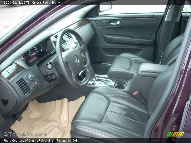 Crystal Red / Ebony 2009 Cadillac DTS