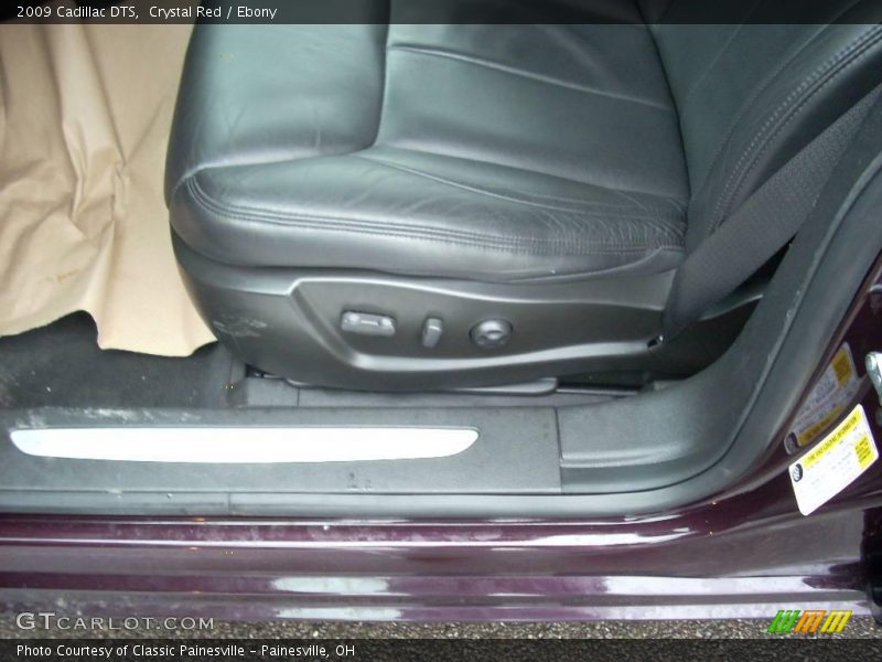 Crystal Red / Ebony 2009 Cadillac DTS