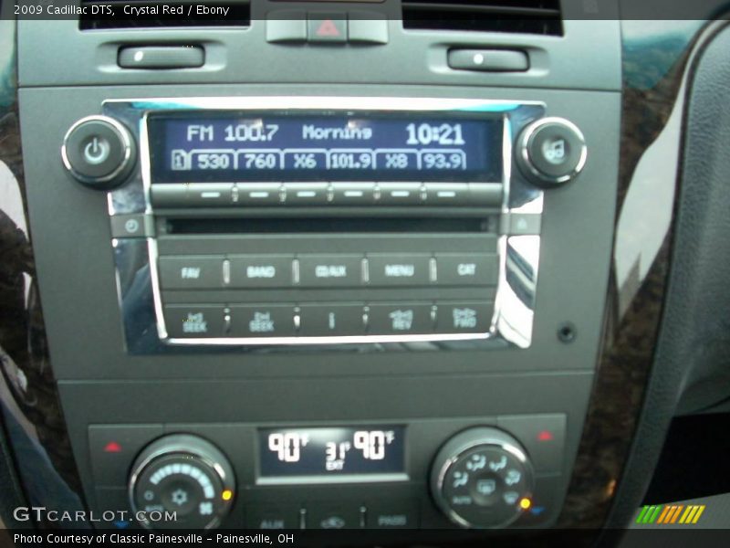Crystal Red / Ebony 2009 Cadillac DTS