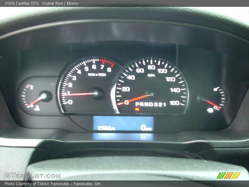 Crystal Red / Ebony 2009 Cadillac DTS