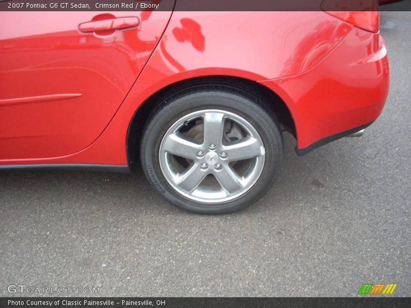 Crimson Red / Ebony 2007 Pontiac G6 GT Sedan