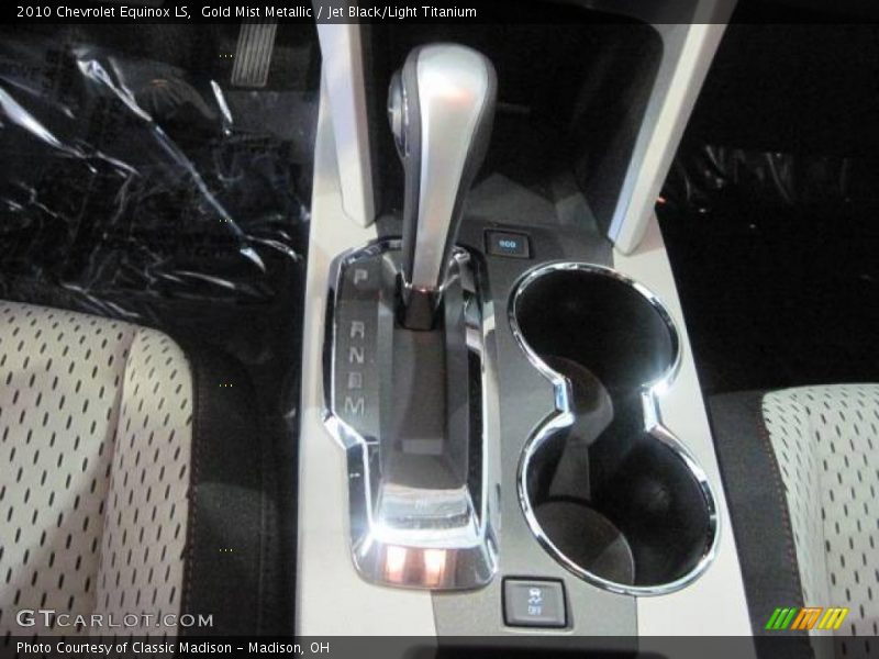 Gold Mist Metallic / Jet Black/Light Titanium 2010 Chevrolet Equinox LS