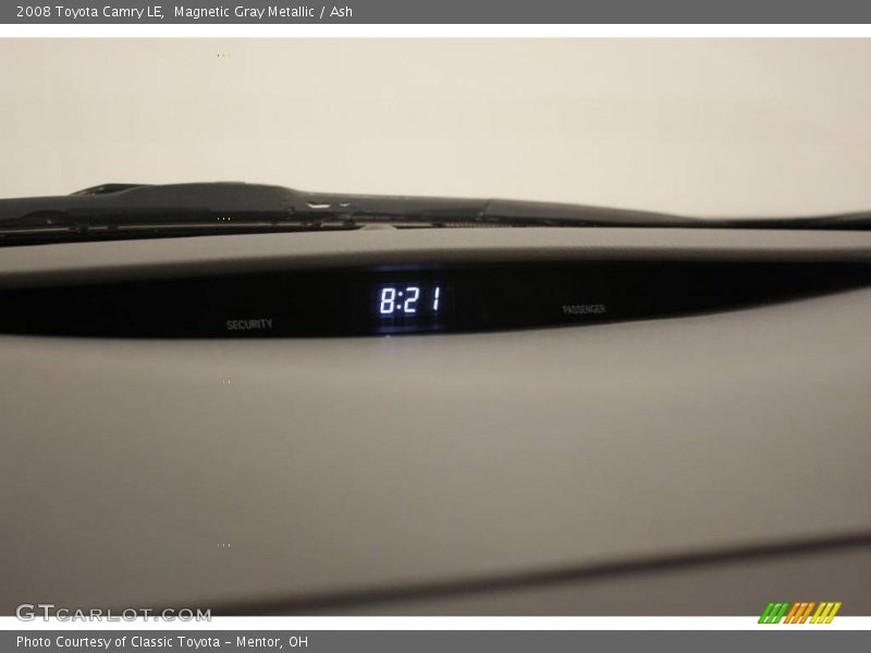 Magnetic Gray Metallic / Ash 2008 Toyota Camry LE