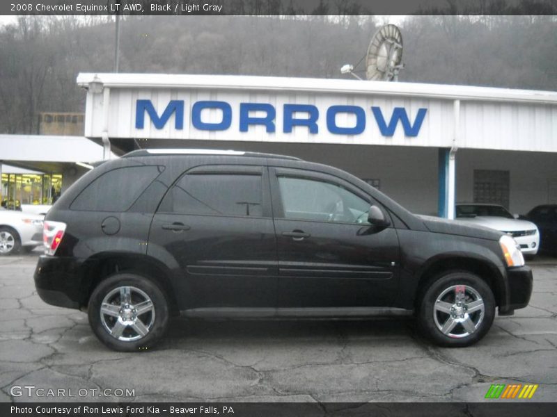 Black / Light Gray 2008 Chevrolet Equinox LT AWD