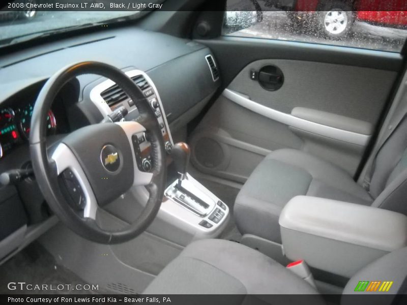 Black / Light Gray 2008 Chevrolet Equinox LT AWD