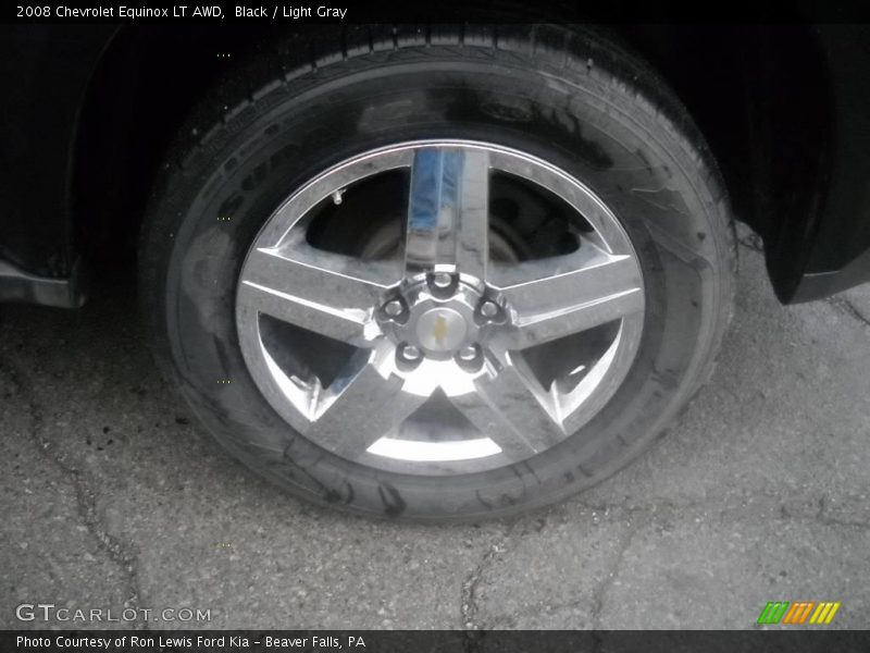 Black / Light Gray 2008 Chevrolet Equinox LT AWD