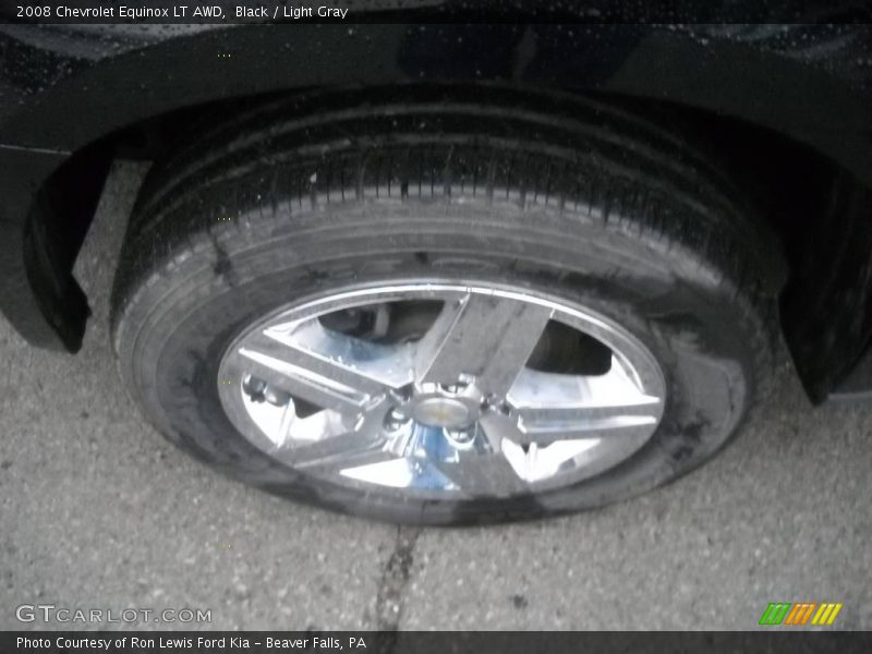 Black / Light Gray 2008 Chevrolet Equinox LT AWD