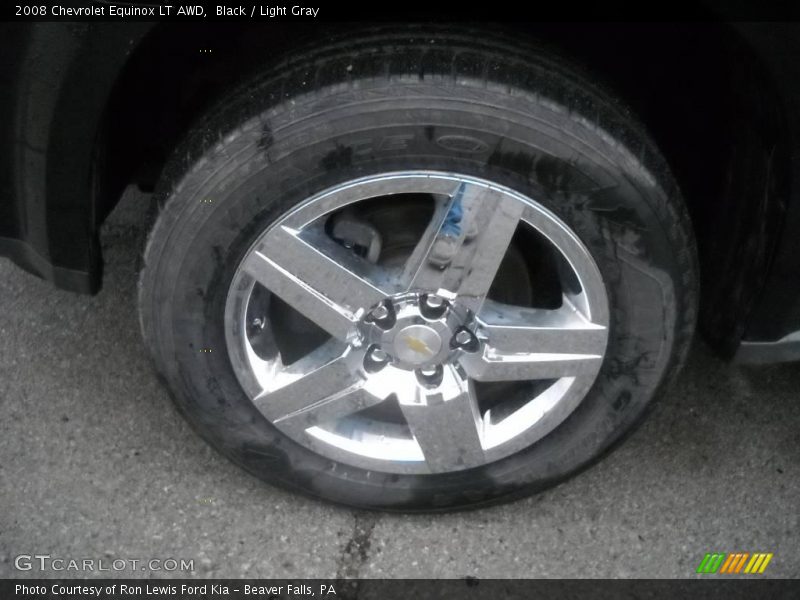Black / Light Gray 2008 Chevrolet Equinox LT AWD