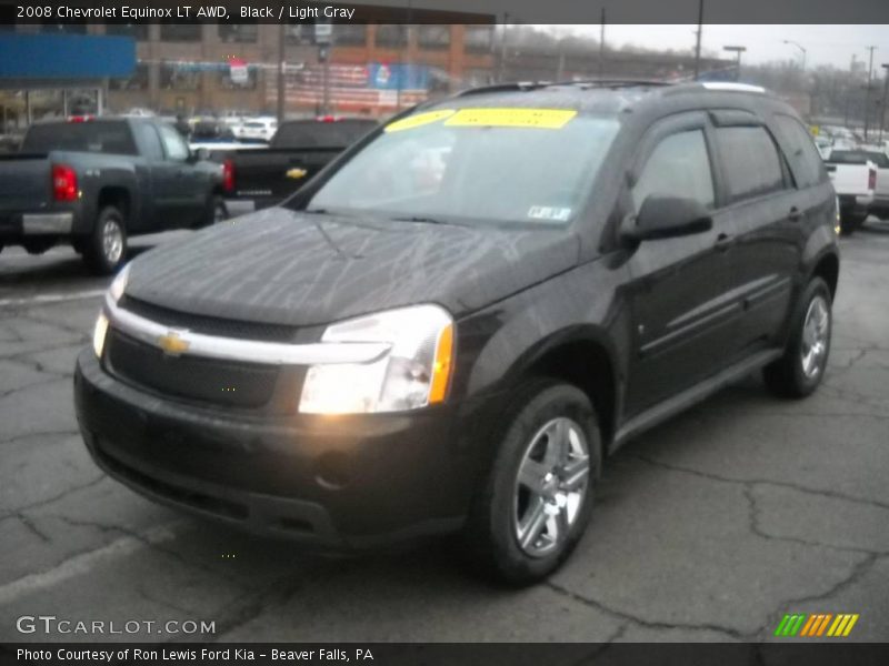 Black / Light Gray 2008 Chevrolet Equinox LT AWD