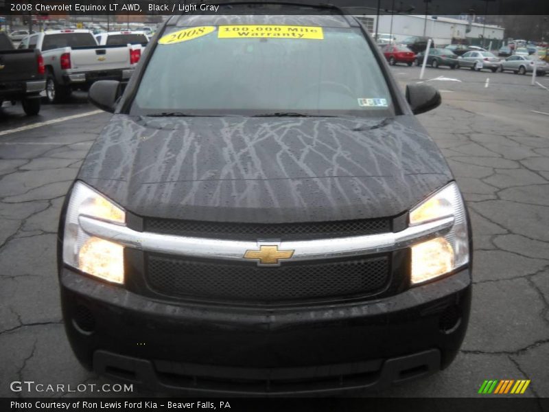 Black / Light Gray 2008 Chevrolet Equinox LT AWD